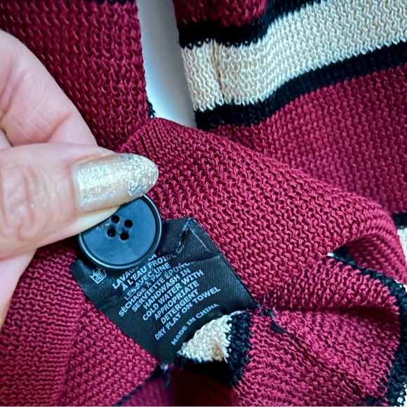 Isabel Marant Étoile striped button pullover sweatshirt - Picture 5 of 6